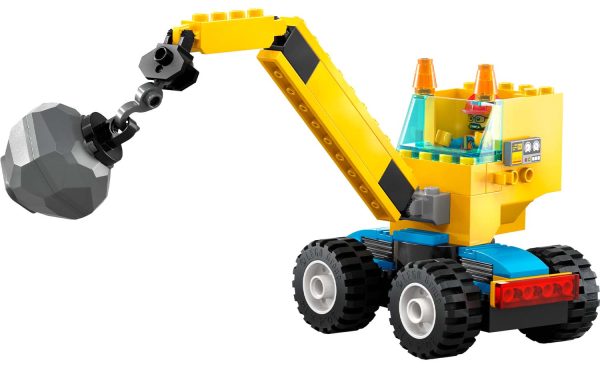 60391 | LEGO® City Construction Trucks and Wrecking Ball Crane Cheap