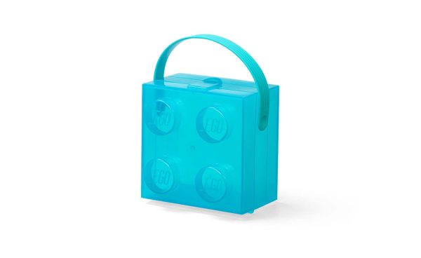 40010 | LEGO® Lunch Box with Handle - Translucent Light Blue Discount