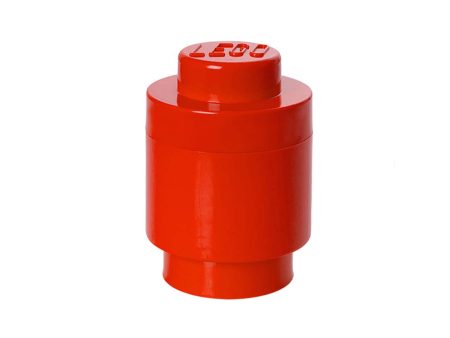 01730 | LEGO® 1-Stud Round Storage Brick - Red Discount