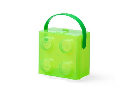 40008 | LEGO® Lunch Box with Handle - Translucent Light Green Online now