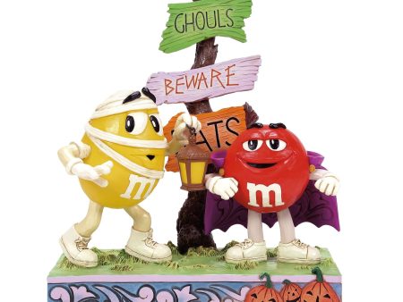 M&M S Red & Yellow Halloween Cheap