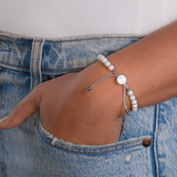 Embrace Bracelet - Pearl For Cheap