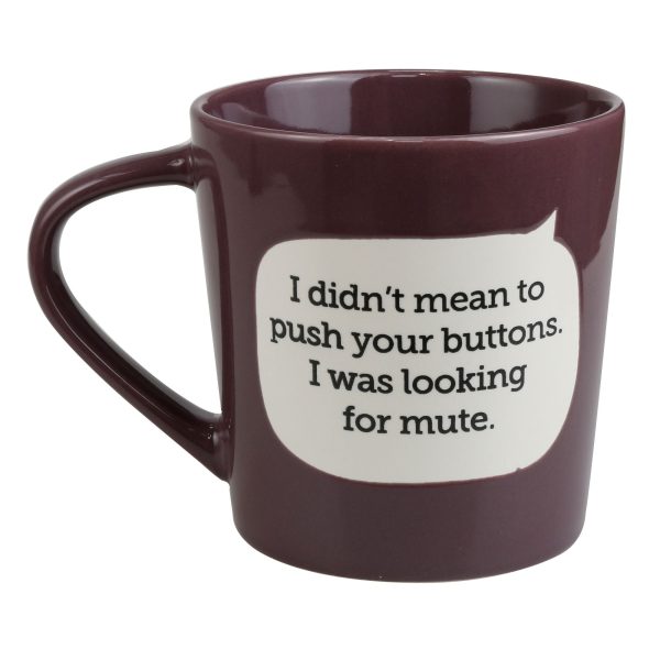 Dirty Mud Mute Button Mug Online now