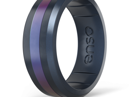 Axis Silicone Ring - Black Pearl Mermaid Element Online now