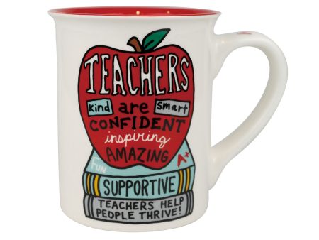 Teacher Apple 16 oz Mug For Sale