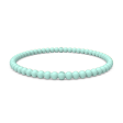 Beaded Stackable Silicone Bracelet - Turquoise on Sale