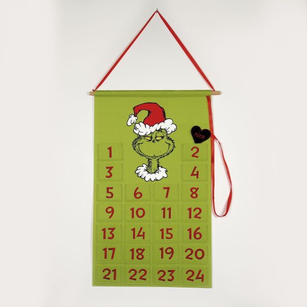 Grinch Countdown Calendar Hot on Sale