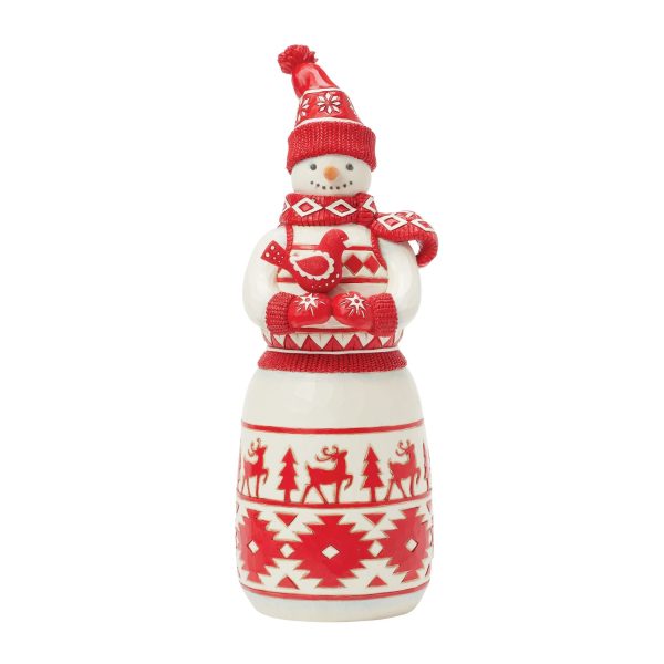 Nordic Noel Snowman with Cardi Online Hot Sale