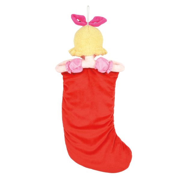 Cindy Lou Who Plush Stocking Online now