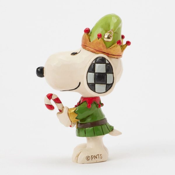 Snoopy Christmas Elf Mini Hot on Sale