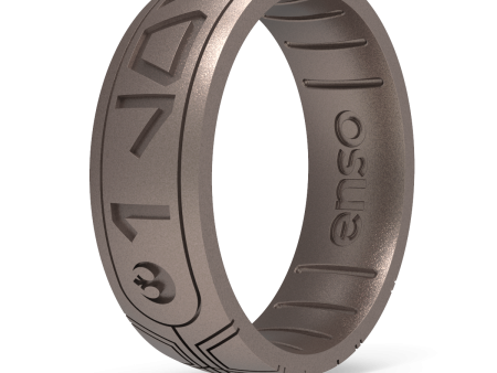 Star Wars™ Silicone Ring - I Love You (Aurebesh) Hot on Sale