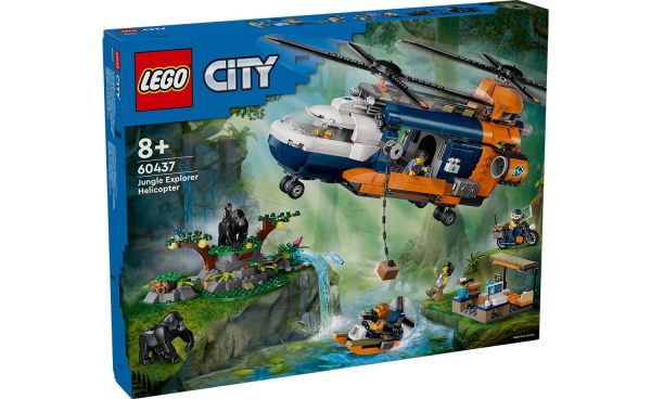 60437 | LEGO® CITY Jungle Explorer Helicopter at Base Camp Supply