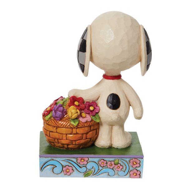 Snoopy Basket of Tulips Cheap