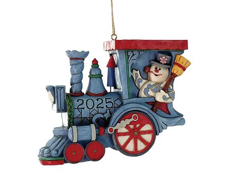 Dated 2025 Frosty in Train Orn on Sale