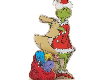 Grinch and List Table Sitter Hot on Sale