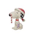 Snoopy Glitter Candy Cane Mini on Sale