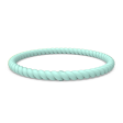 Braided Stackable Silicone Bracelet - Turquoise Discount