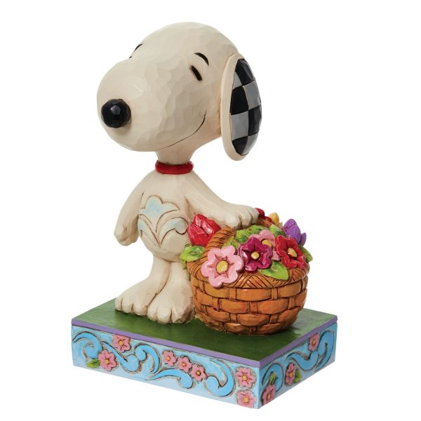 Snoopy Basket of Tulips Cheap