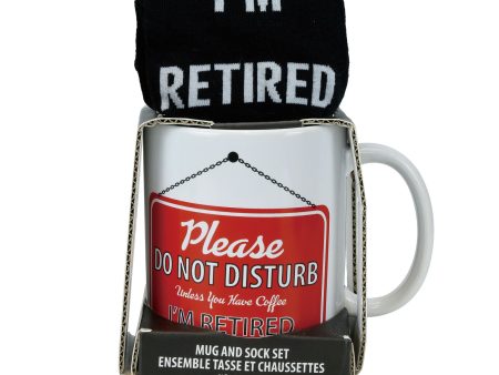 Retirement Mug Sock Set Online Sale