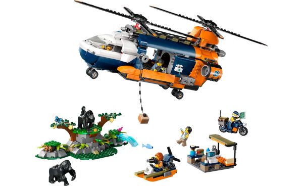 60437 | LEGO® CITY Jungle Explorer Helicopter at Base Camp Supply