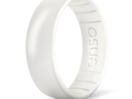 Elements Classic Silicone Ring - Pearl For Sale