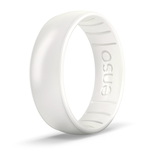 Elements Classic Silicone Ring - Pearl For Sale