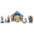 10 PC Nativity Set Figurines For Cheap