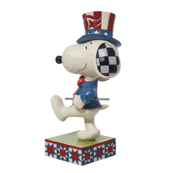 Patriotic Snoopy Marching Fashion