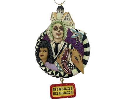 Beetlejuice Group Ornament Cheap