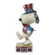 Patriotic Snoopy Marching Fashion