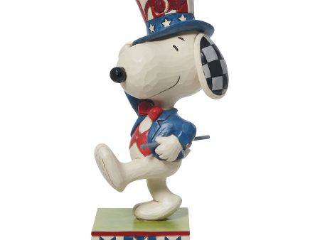 Patriotic Snoopy Marching Fashion