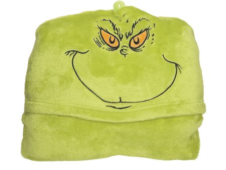 Grinch Hooded Blanket For Cheap