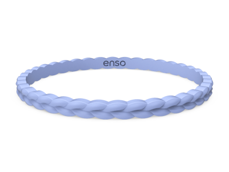 Weave Stackable Silicone Bracelet - Ocean Breeze For Cheap