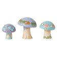 Mushrooms Set of 3 Figurines Online Sale