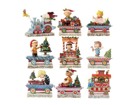 Set of 9 Peanuts Train Online