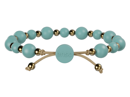 Embrace Bracelet - Turquoise & Gold Hot on Sale