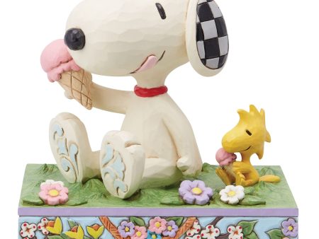 Snoopy & Woodstock Eating Ice Sale