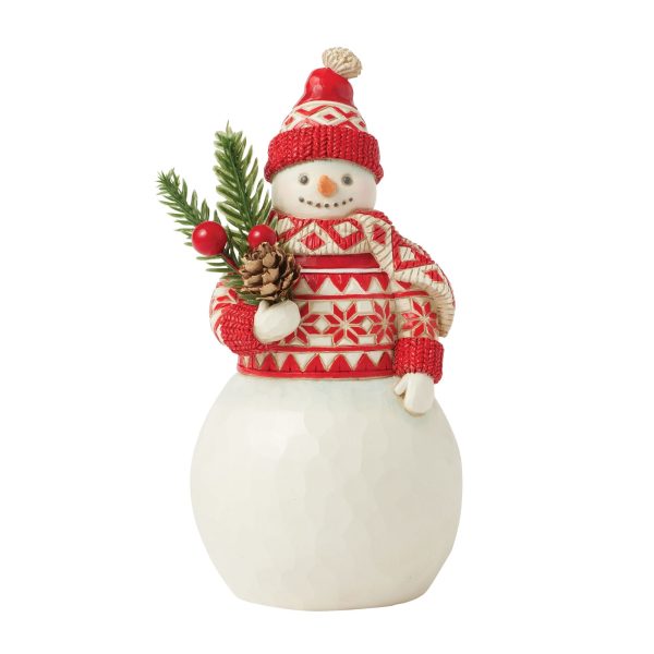 Nordic Noel Snowman Evergreen Online now