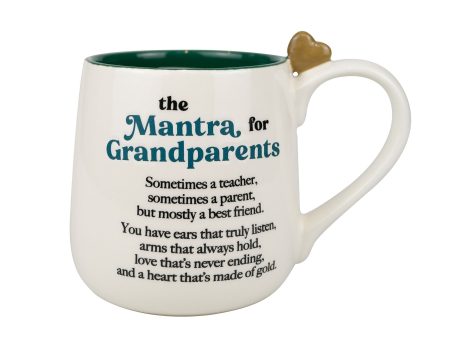 Grandparent Mantra Sculpt Mug Fashion