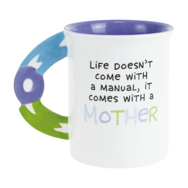 Mom World Sculpted Mug Cheap