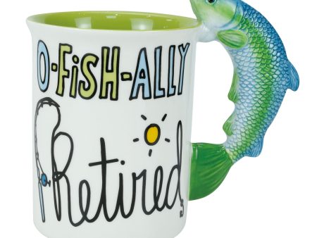 O fish ally Retired Sculpt Mug Cheap