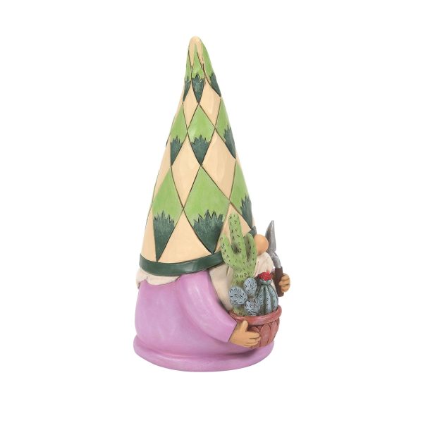 Succulent Gnome Figurine Fashion