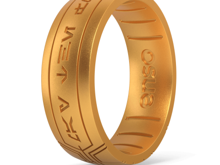 Star Wars™ Silicone Ring - May The Force Be With You - Gold For Cheap