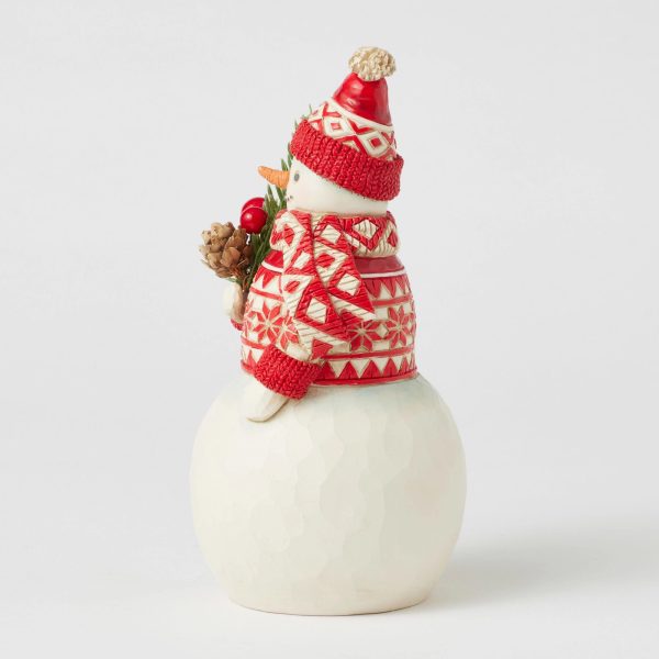 Nordic Noel Snowman Evergreen Online now