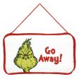 Grinch Go Away door hanger Hot on Sale