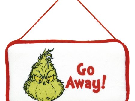 Grinch Go Away door hanger Hot on Sale