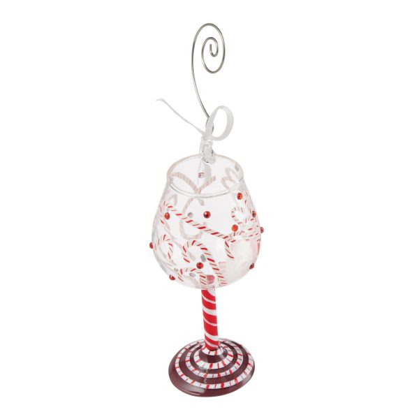 Candy Cane Jar Ornament For Cheap