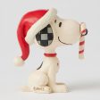 Snoopy Glitter Candy Cane Mini on Sale