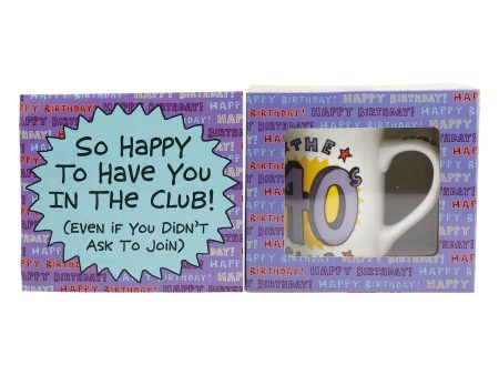 40th Birthday Club Mug Gift Cheap