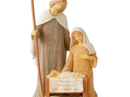 Silent night nativity figurine Online now